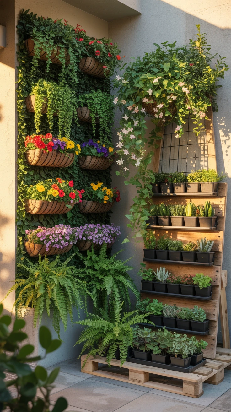 1. Vertical Gardening: Growing Up Instead of Out