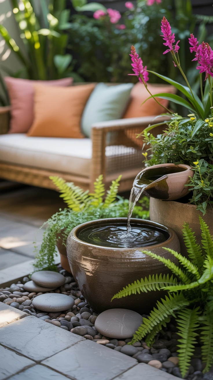 12. DIY Water Features: Serenity and Style Combined