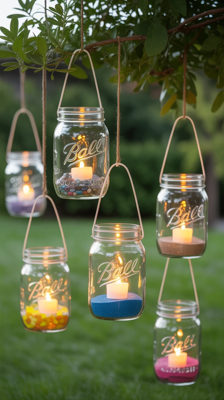 3. Illuminate with DIY Outdoor Garden Lanterns