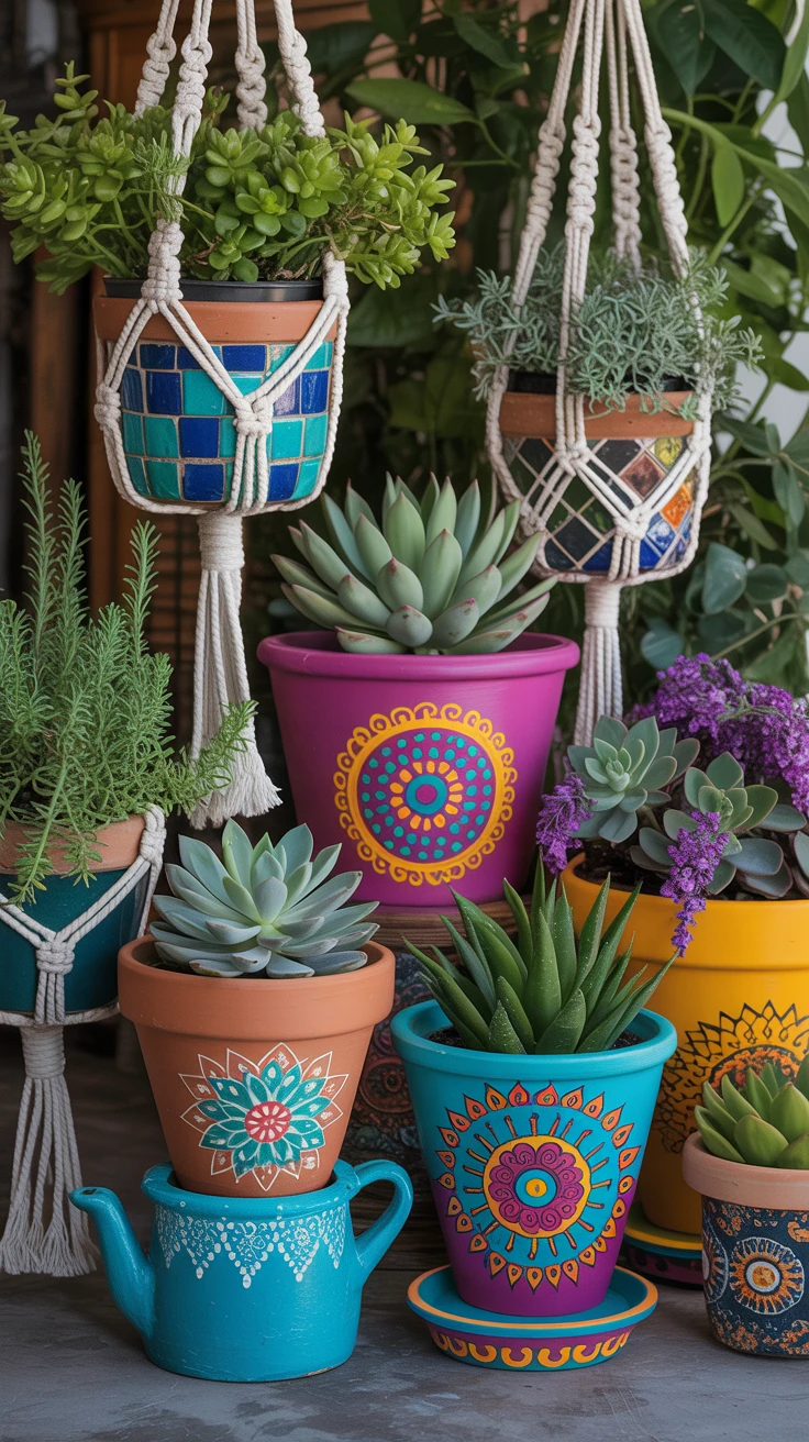 3. Use Decorative Pots and Planters