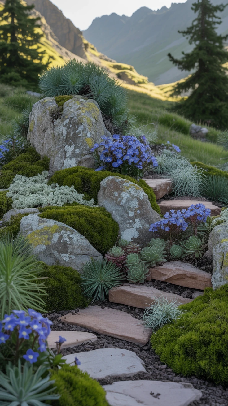4. Mini Alpine Garden
