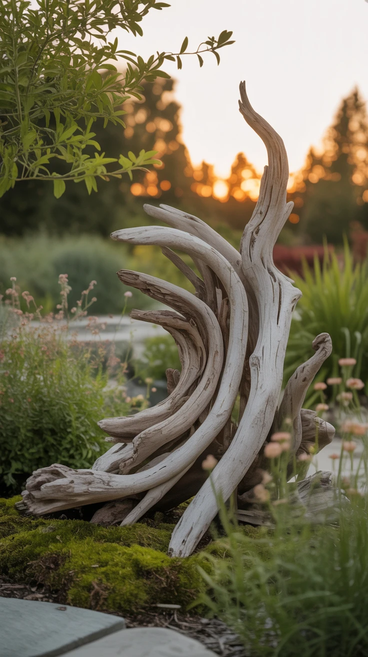 5. Design Driftwood Art for a Natural Touch