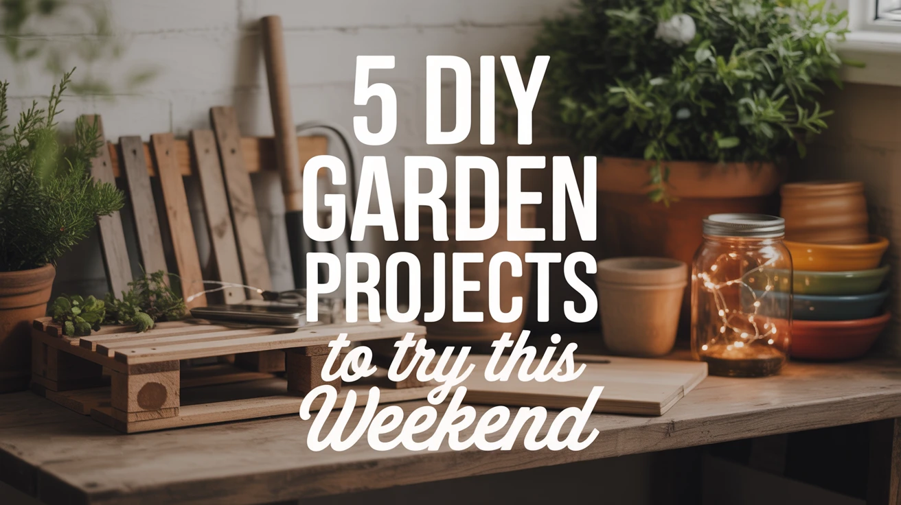 5 DIY Garden Projects to Try This Weekend
