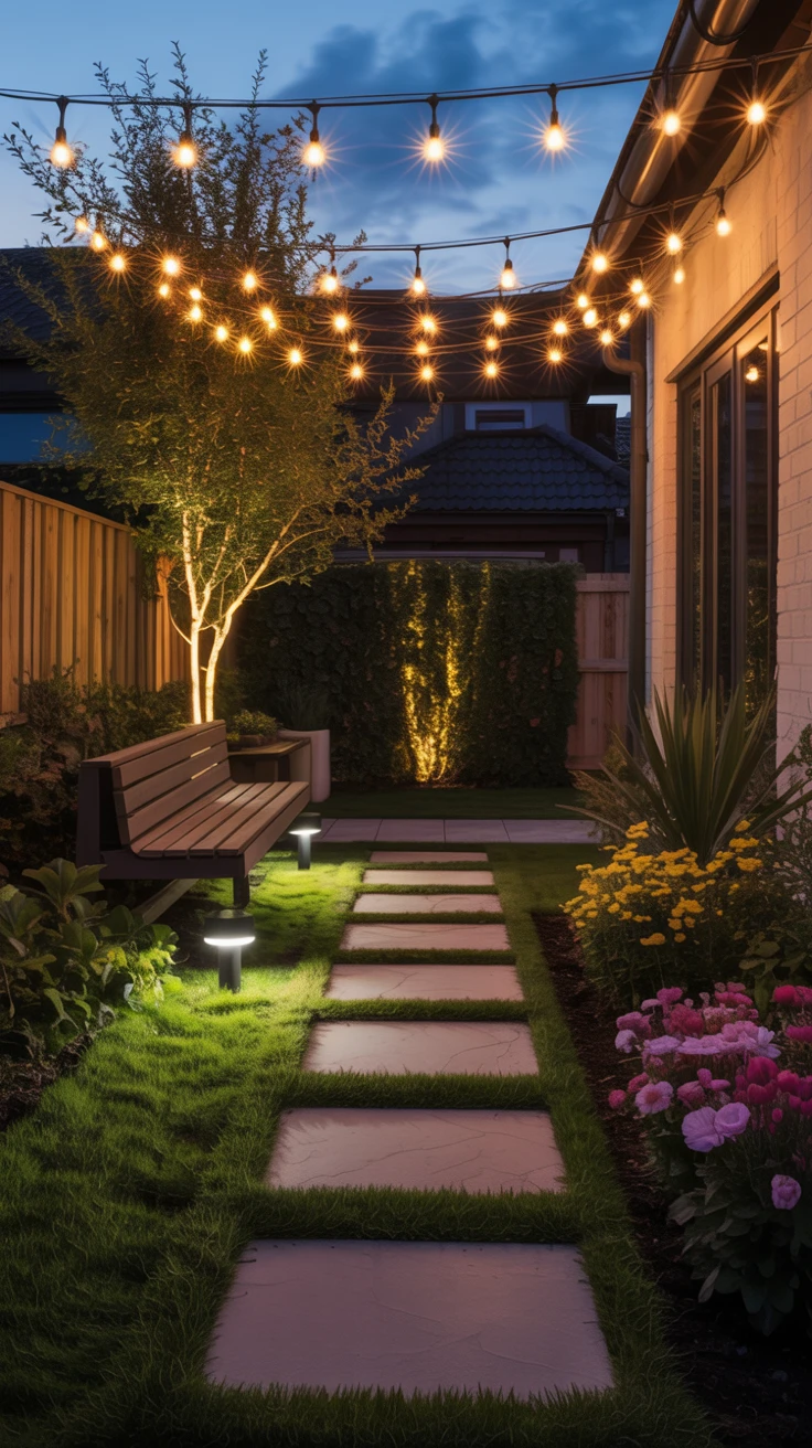 5. Lighting Solutions: Extending Garden Hours