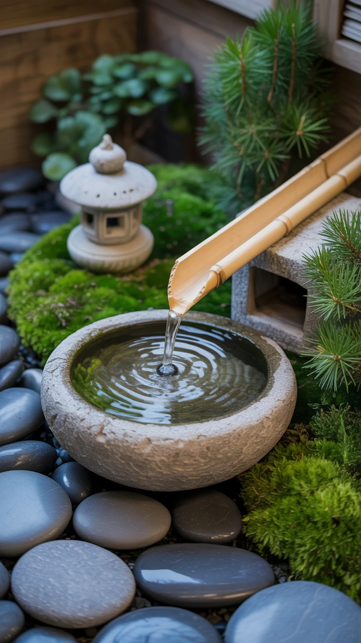 6. Zen Water Feature: Create a Tranquil Oasis