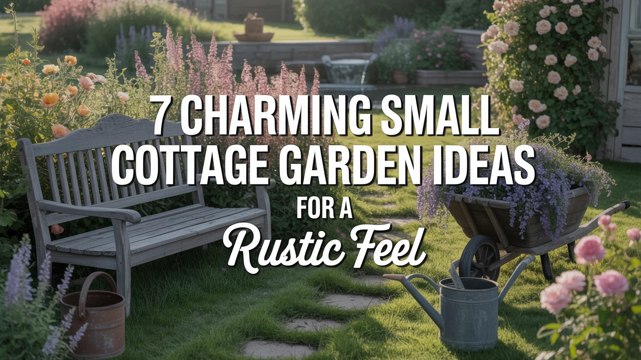 7 Charming Small Cottage Garden Ideas for a Rustic Feel