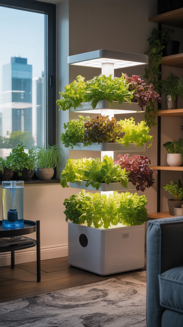 7. Hydroponic Systems: Cutting-Edge Small Space Solutions