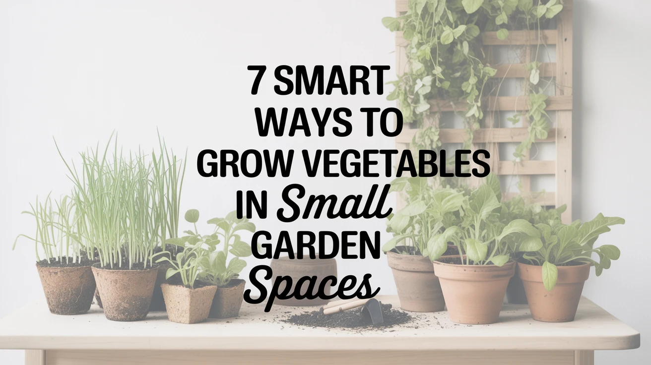 7 Smart Ways to Grow Vegetables in Small Garden Spaces