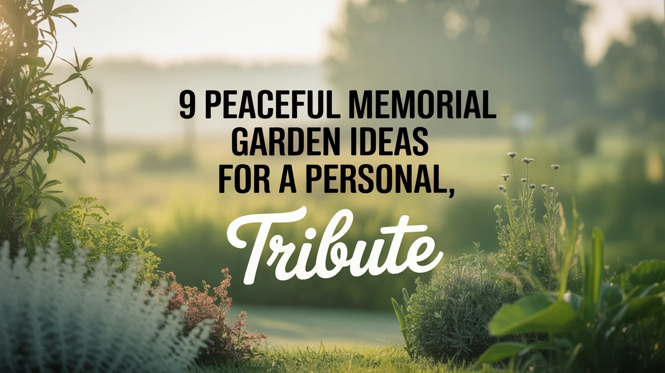 9 Peaceful Memorial Garden Ideas for a Personal Tribute