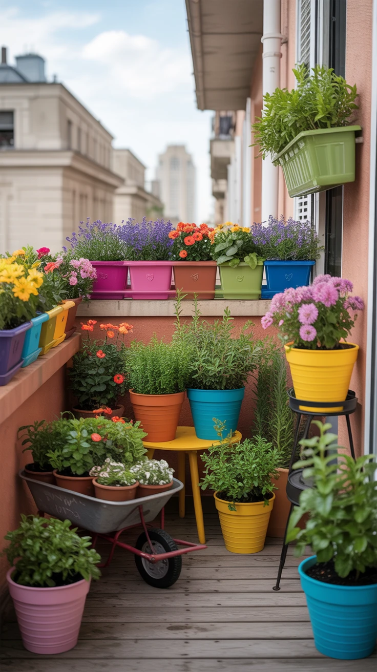 Layout 2: Container Gardening