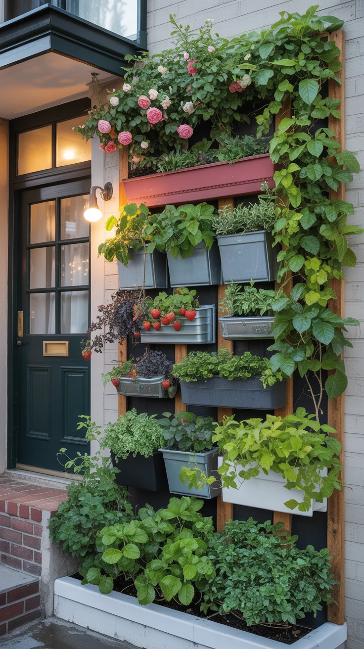 1. Elevate Your Green Space with Vertical Gardens