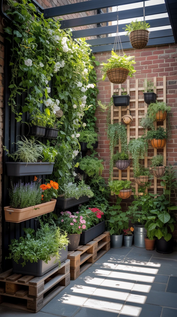 1. Vertical Gardens: Growing Up Instead of Out