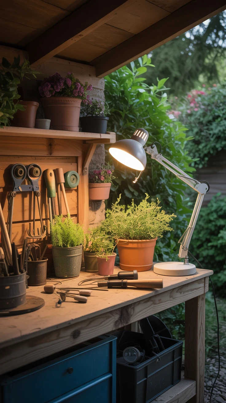 10. Focused Task Lighting