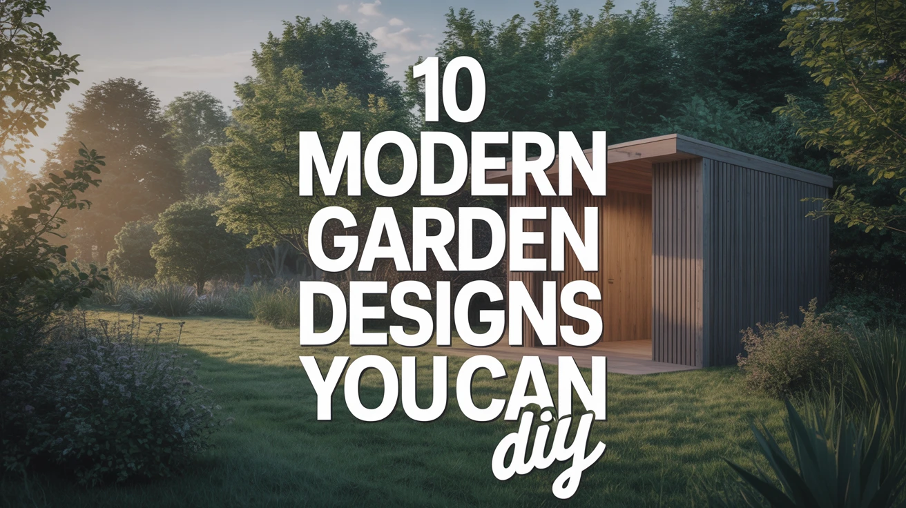 10 Modern Garden Shed Designs You Can DIY