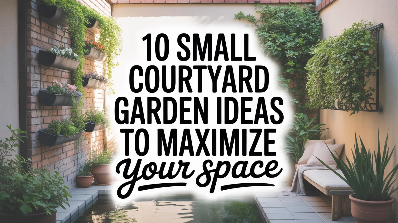 10 Small Courtyard Garden Ideas to Maximize Your Space