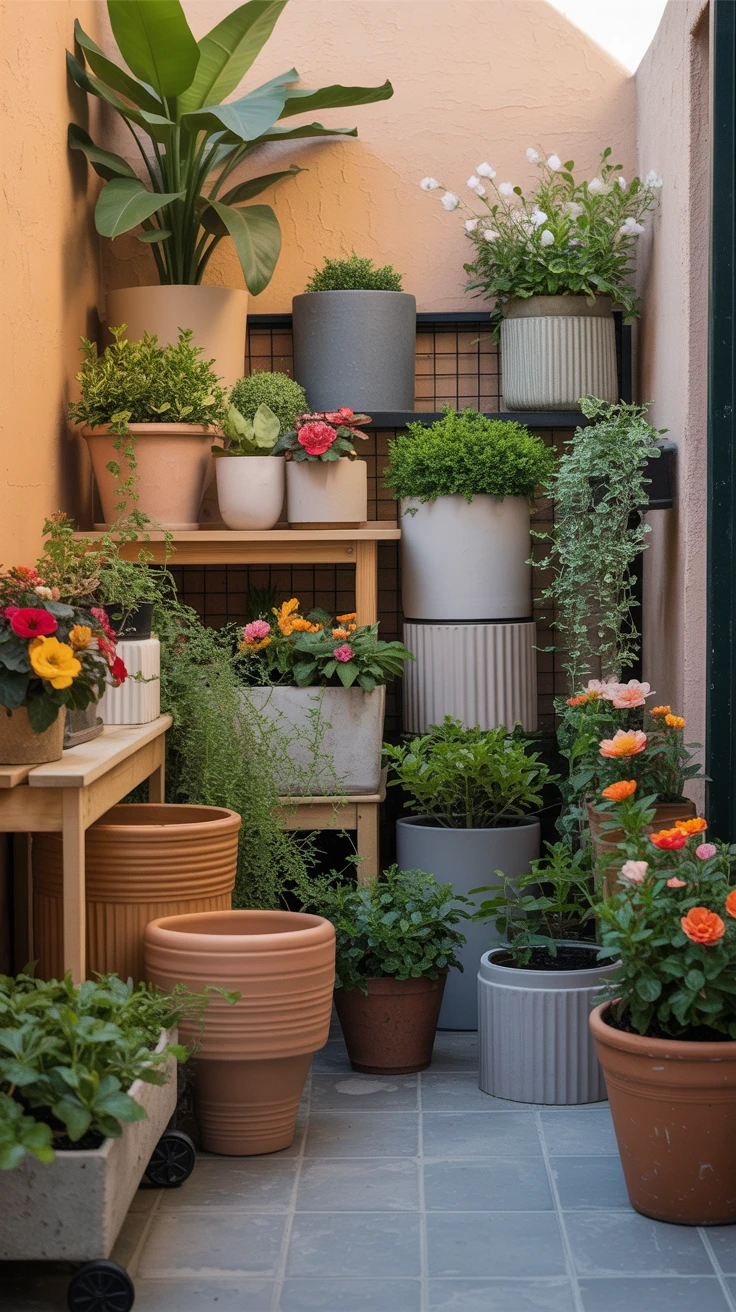 2. Container Gardening for Flexibility