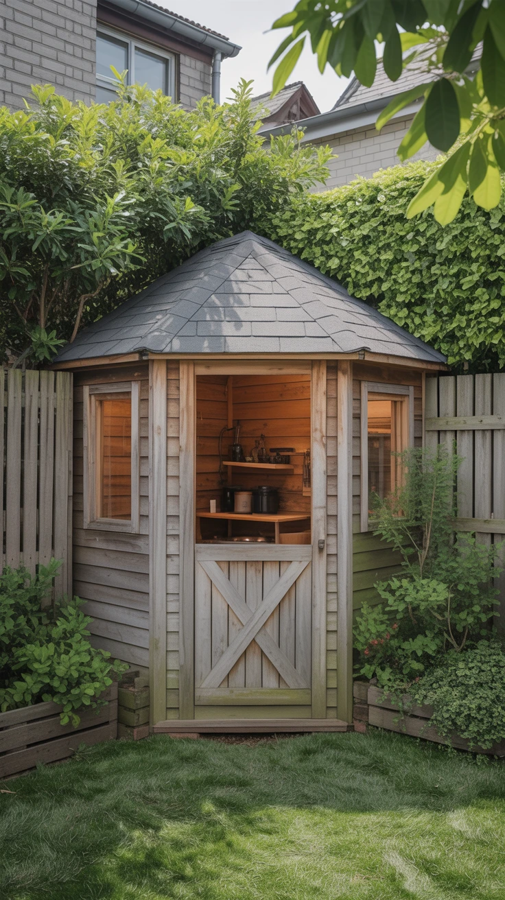 3. Corner Shed Design