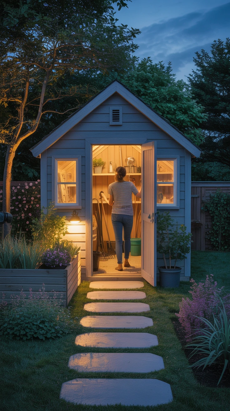 4. Convenience of Motion Sensor Lights