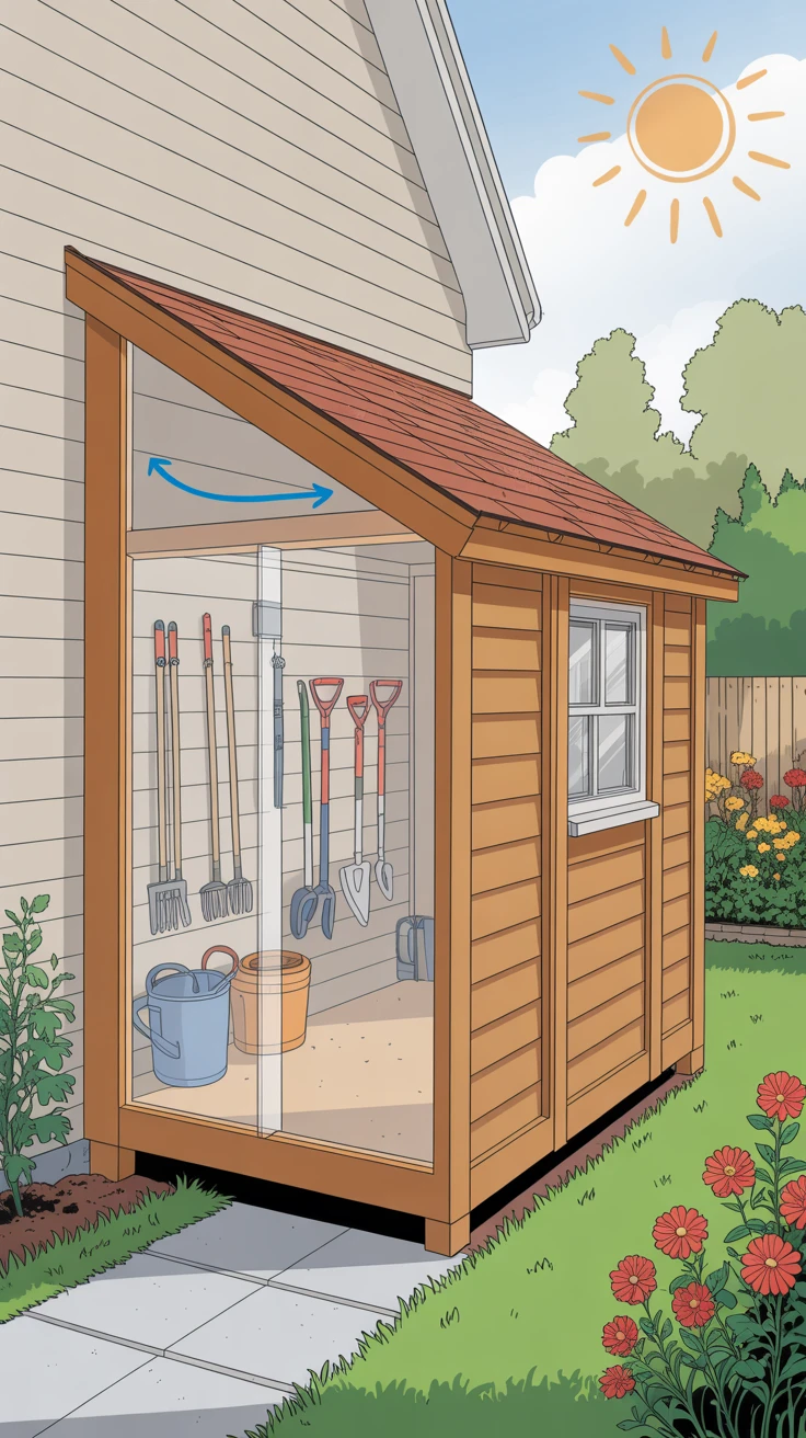 4. Lean-To Shed Blueprint