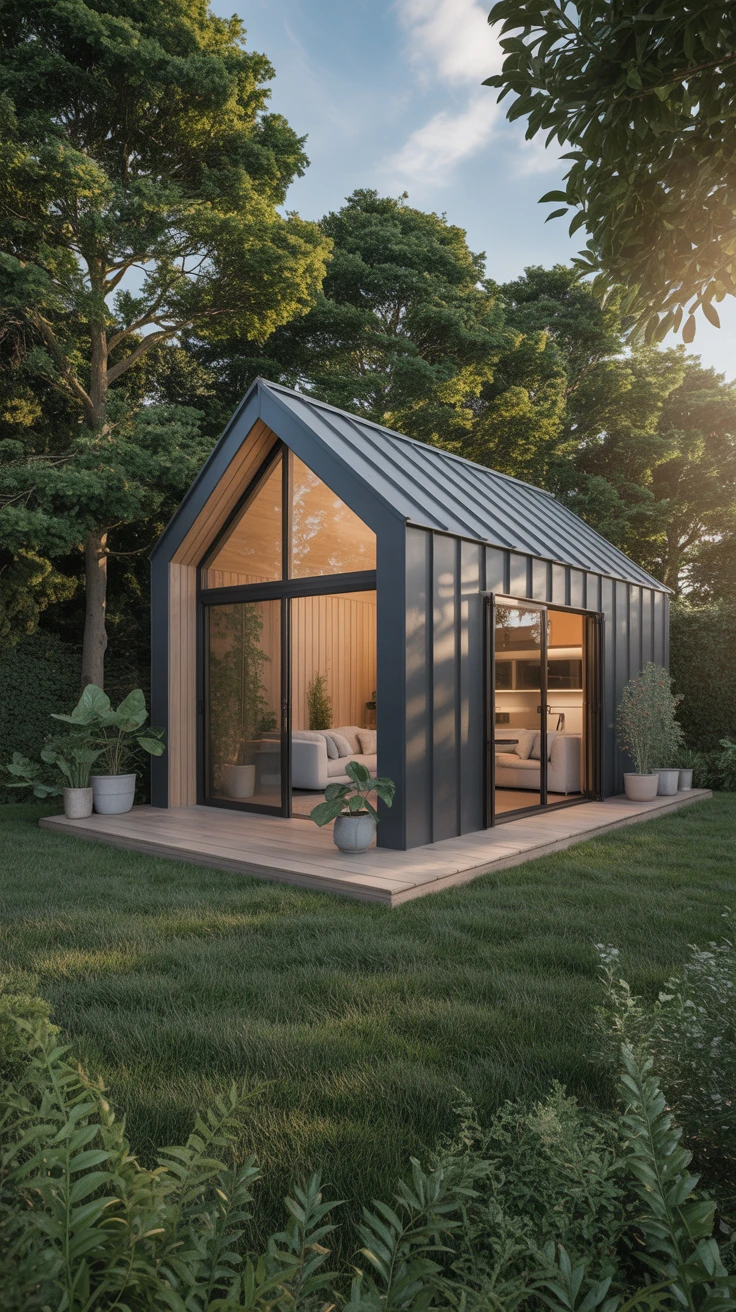 6. Modern Garden Shed Concept