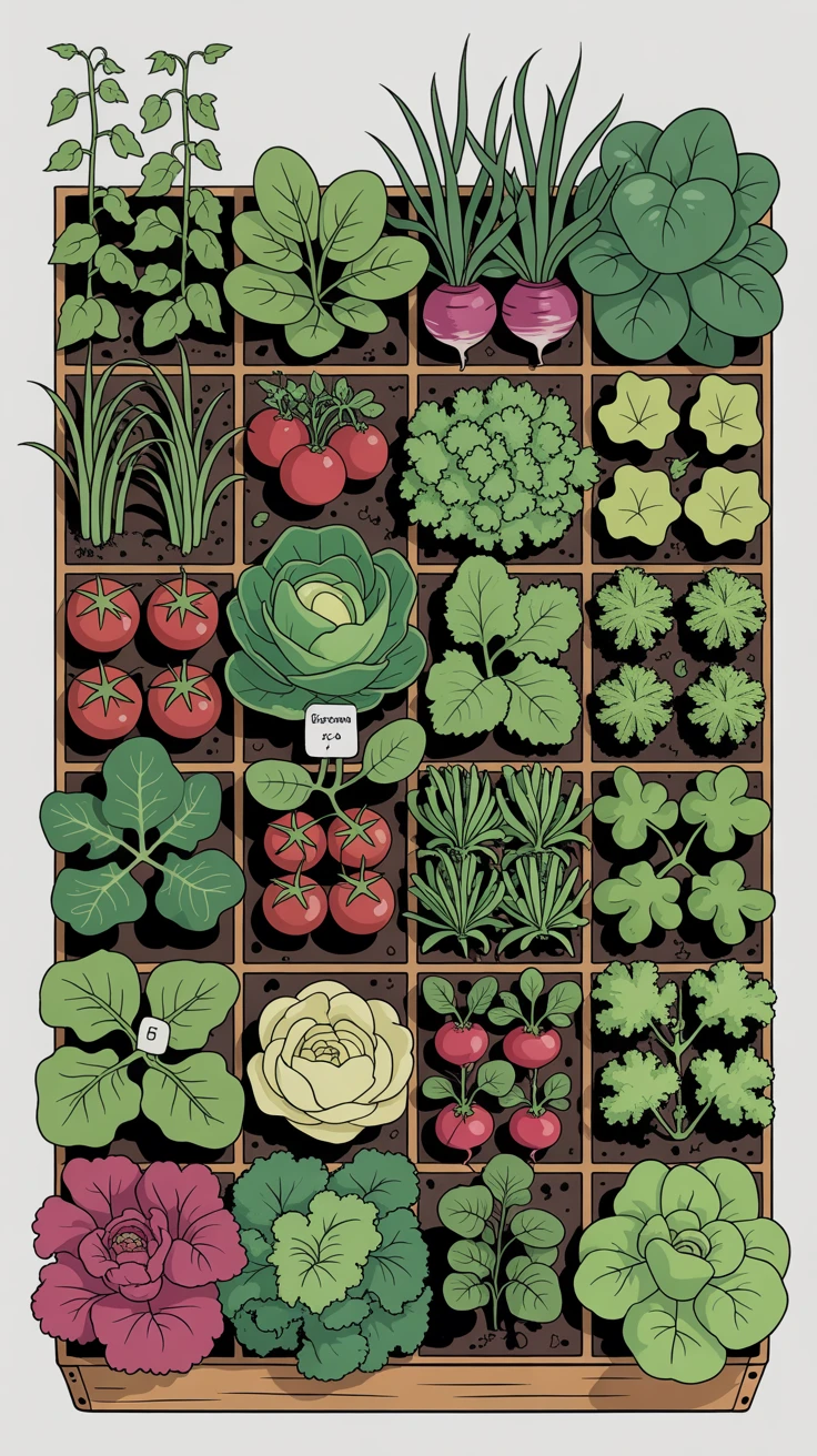 7. Square Foot Gardening: Maximizing Every Inch