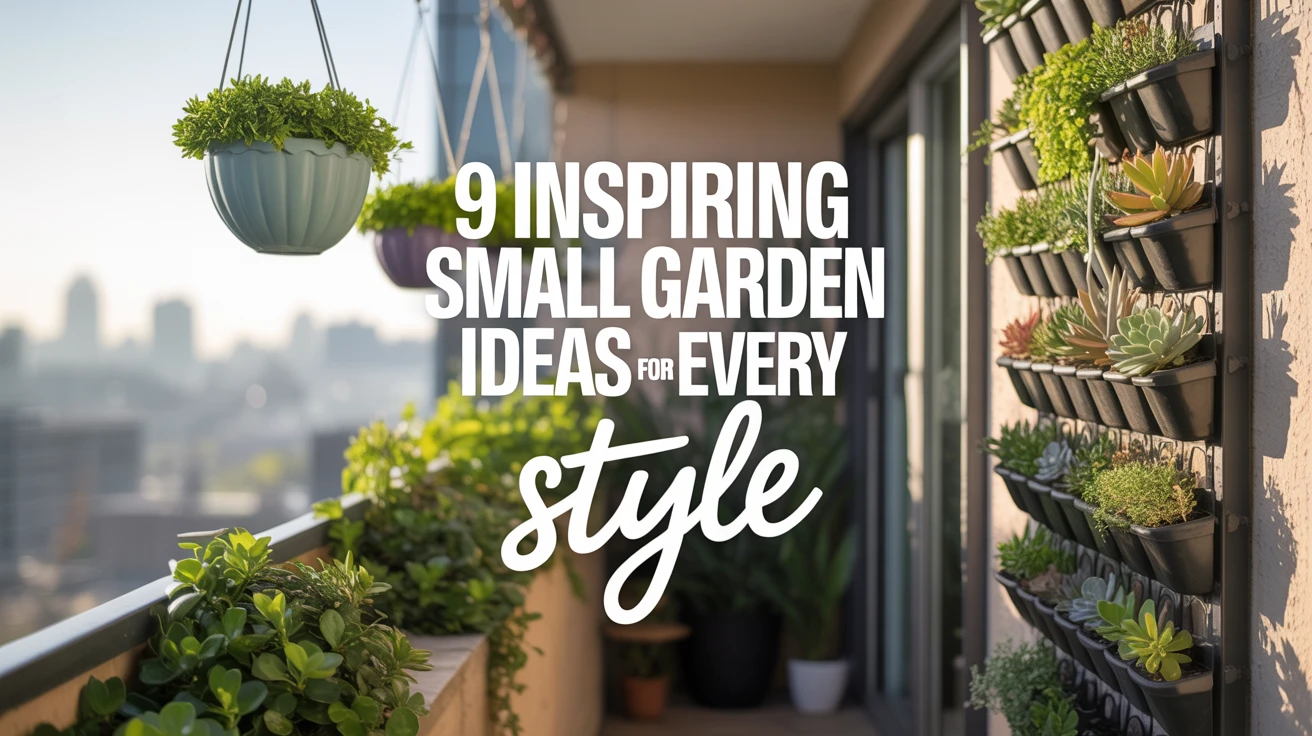 9 Inspiring Small Garden Ideas for Every Style