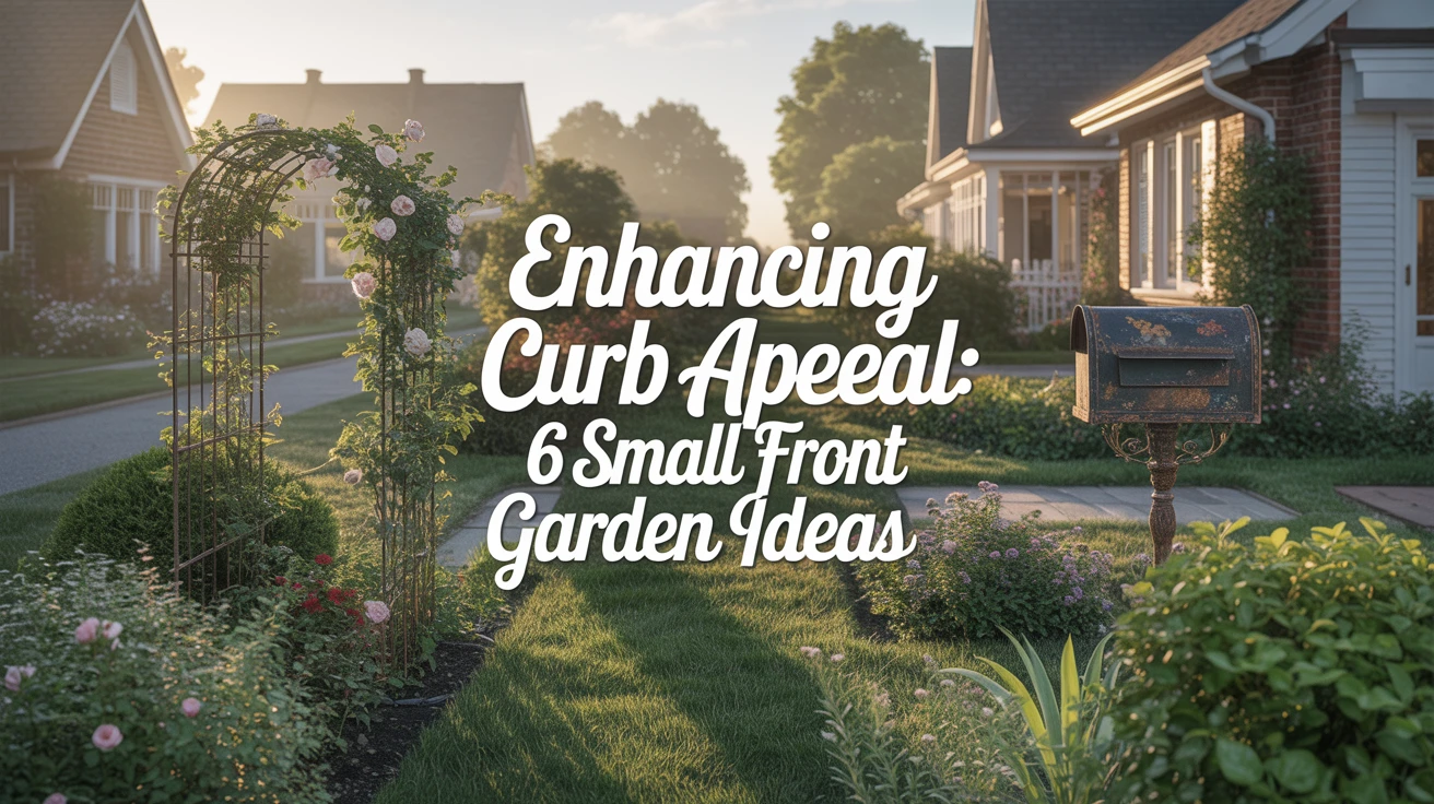 Enhancing Curb Appeal: 6 Small Front Garden Ideas