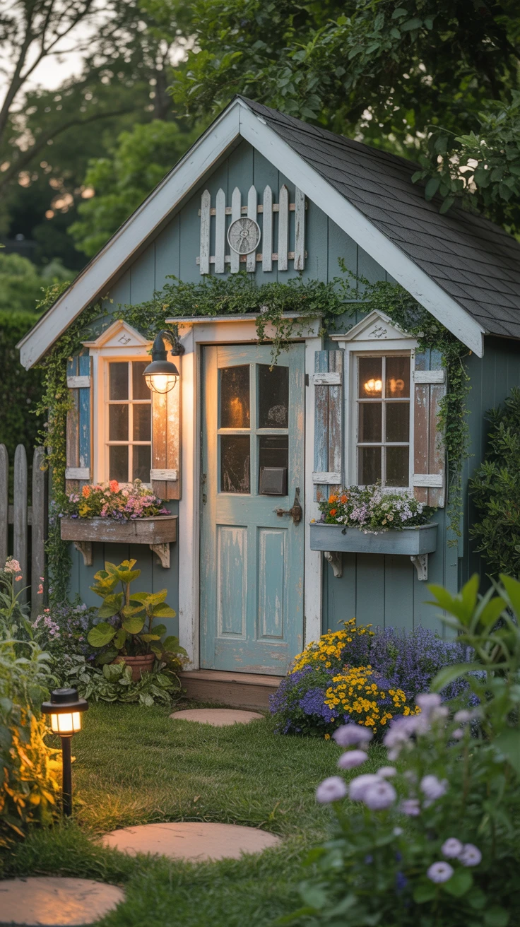 Idea 10: Cottage Style Shed