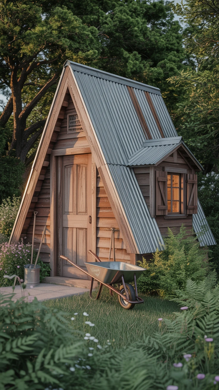Idea 7: A-Frame Shed