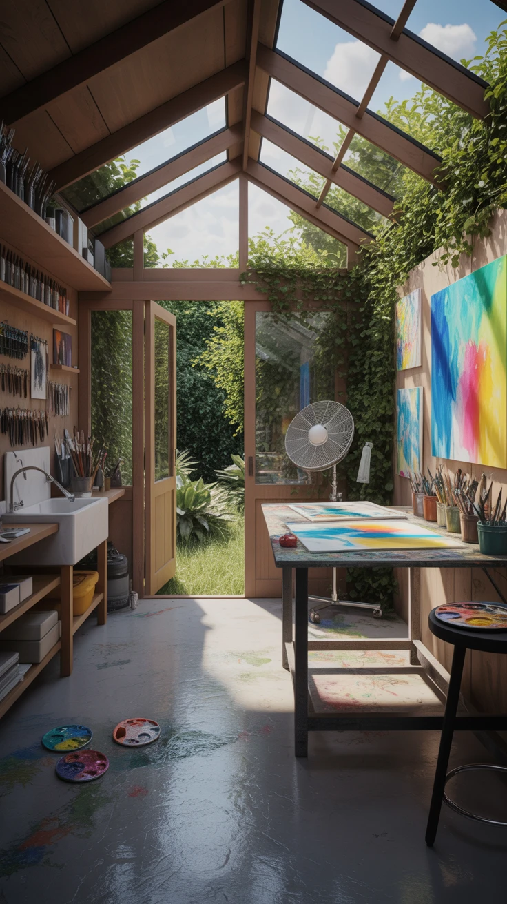 11. Artistic Flair: Designing a Garden Studio