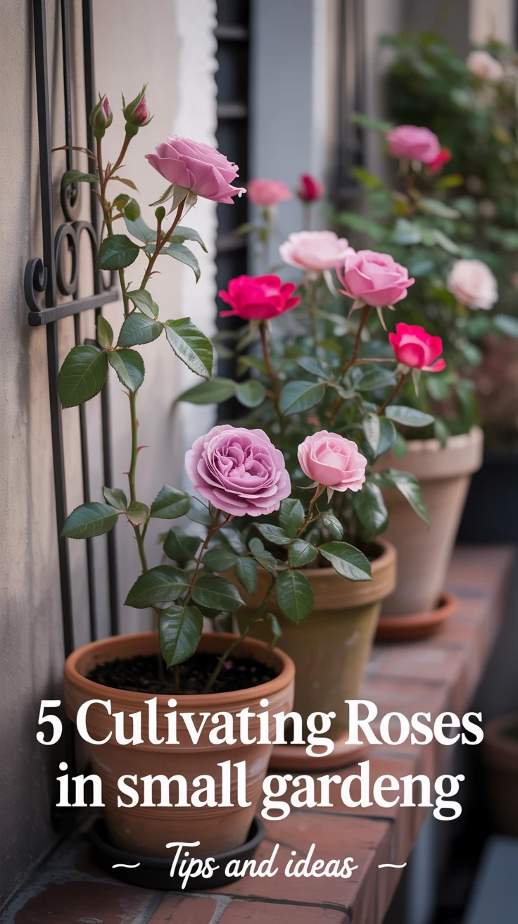 5 Cultivating Roses in Small Gardens: Tips and Ideas