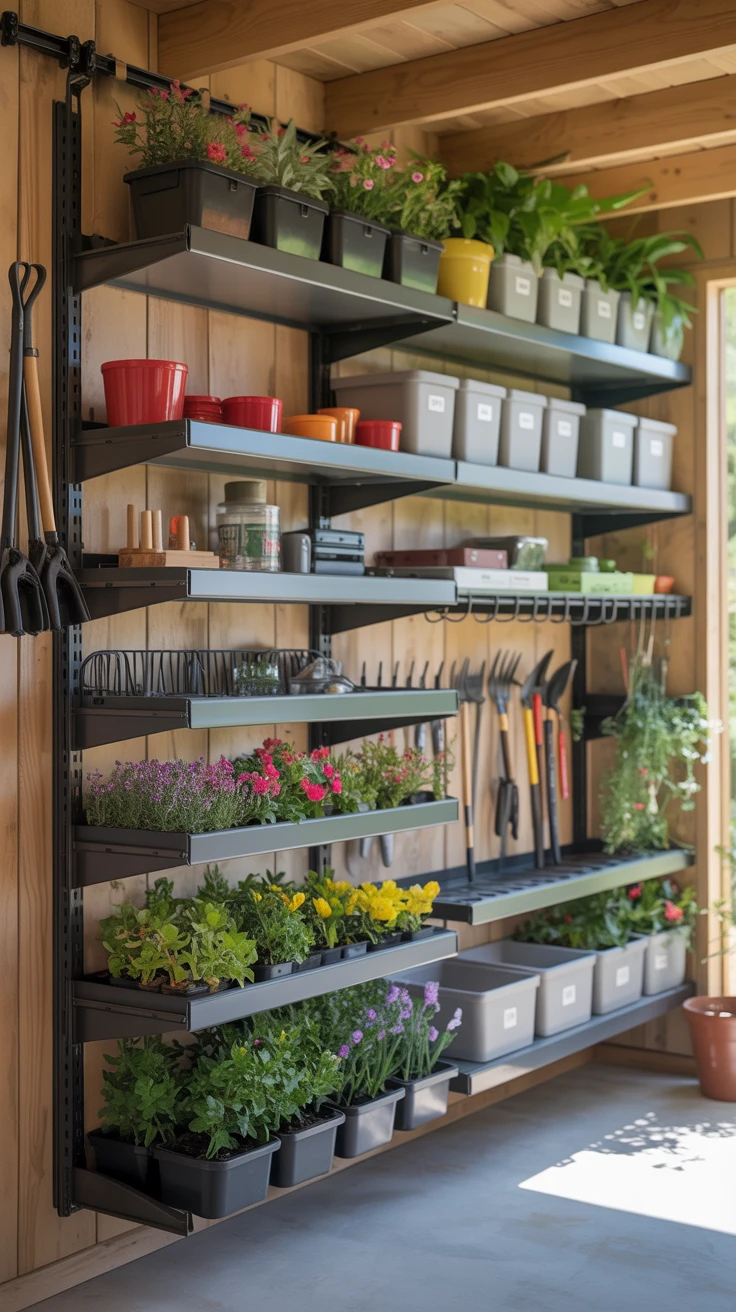 5. Incorporate Adjustable Shelving Units