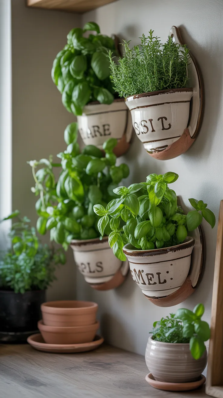 1. Wall-Mounted Planters illustrative image