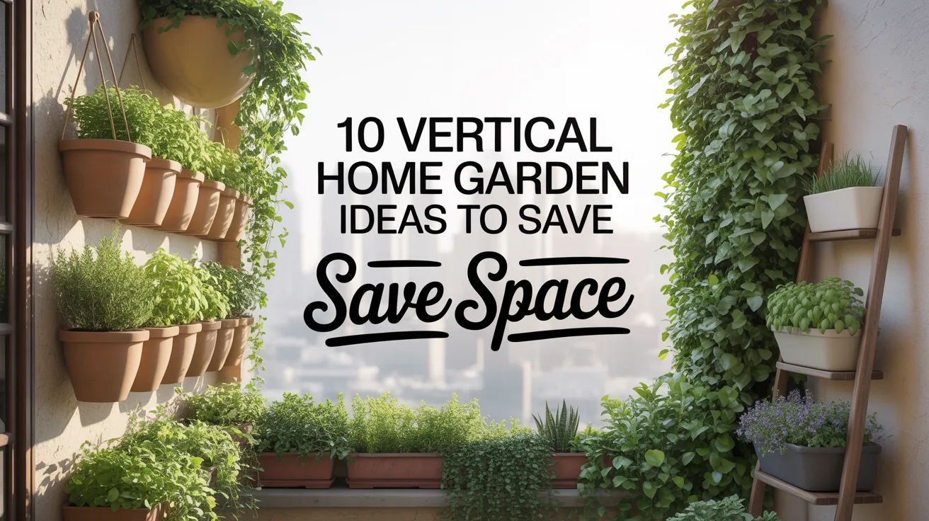 10 Vertical Home Garden Ideas to Save Space hero image