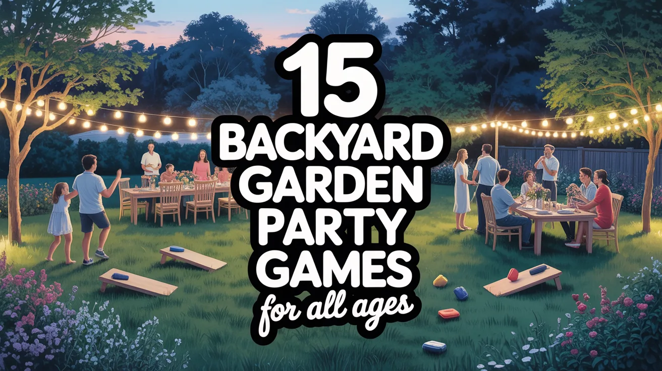 15 Backyard Garden Party Games for All Ages hero image