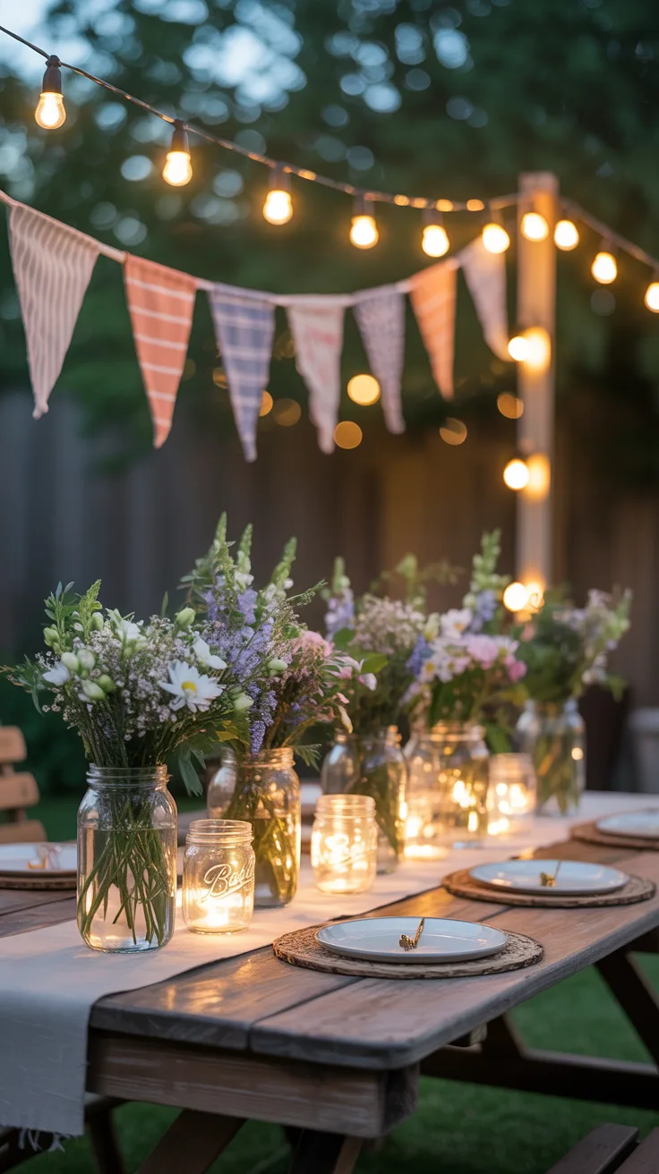 Budget-Friendly Backyard Garden Party Ideas on a Budget for Decor illustrative image