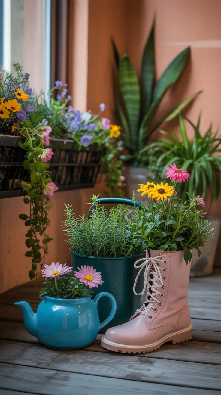 Container Gardening illustrative image