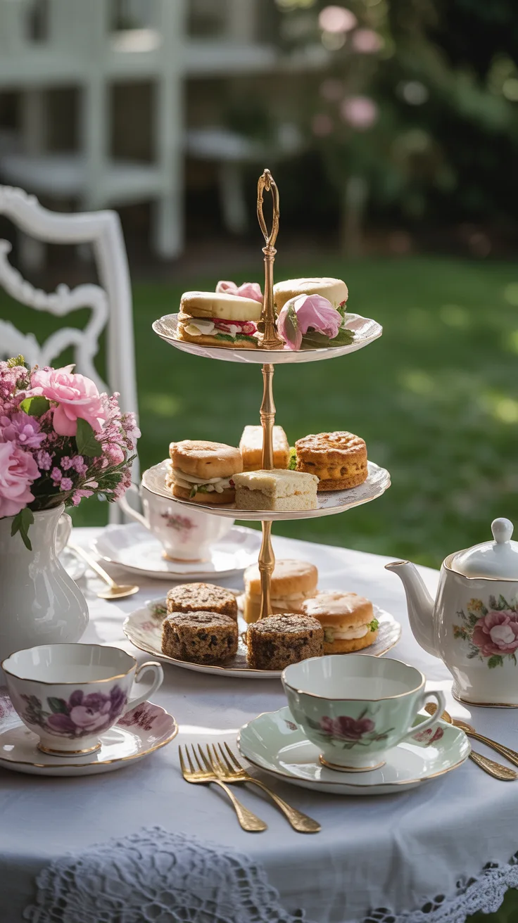 Vintage Tea Party illustrative image