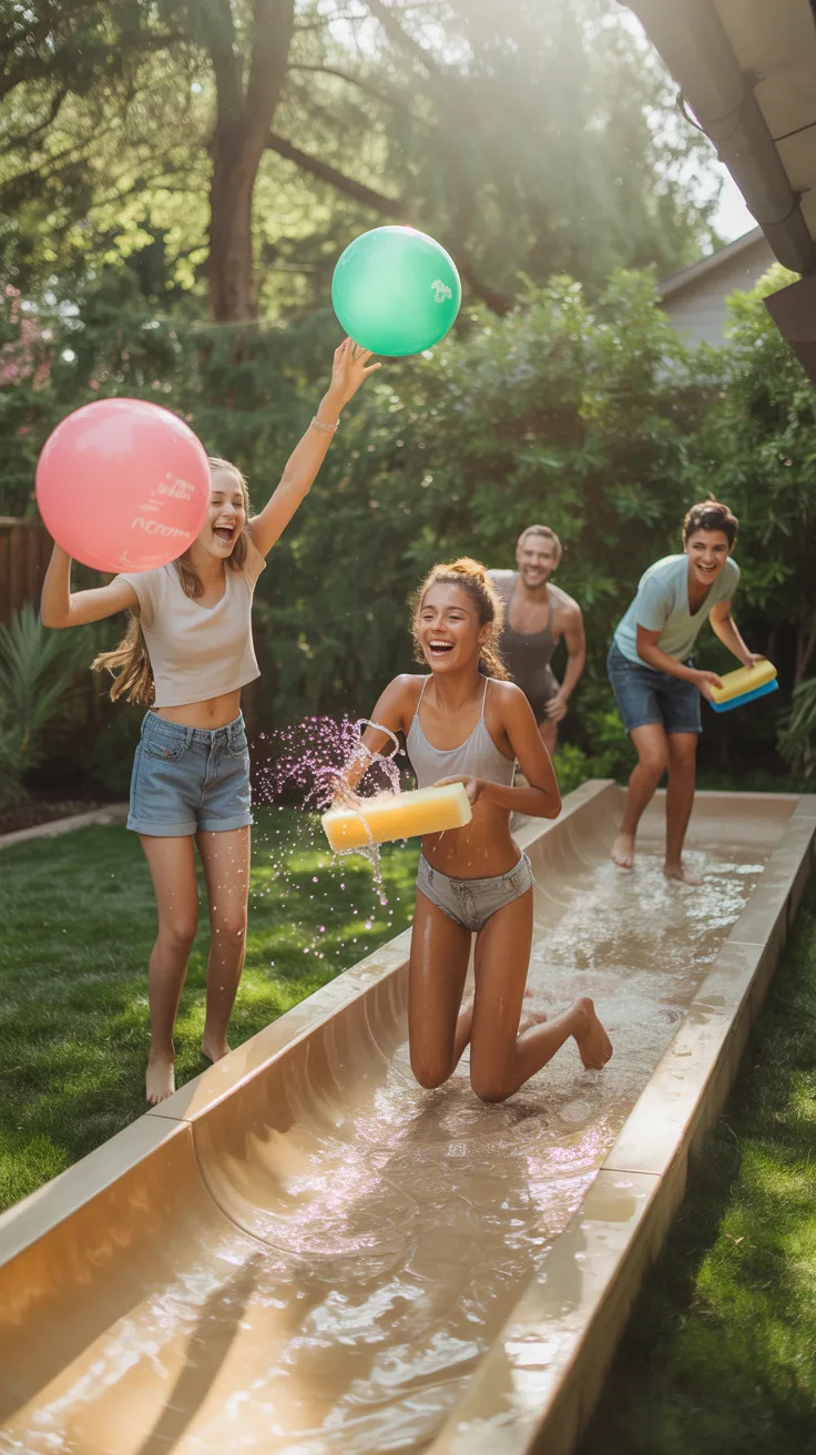 Water-Based Games for Hot Summer Days illustrative image