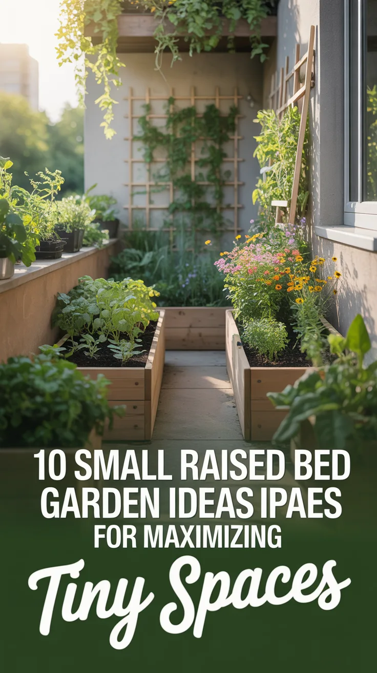 10 Small Raised Bed Garden Ideas for Maximizing Tiny Spaces