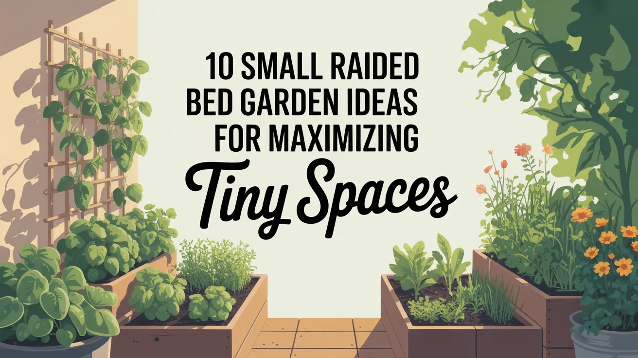 10 Small Raised Bed Garden Ideas for Maximizing Tiny Spaces hero image
