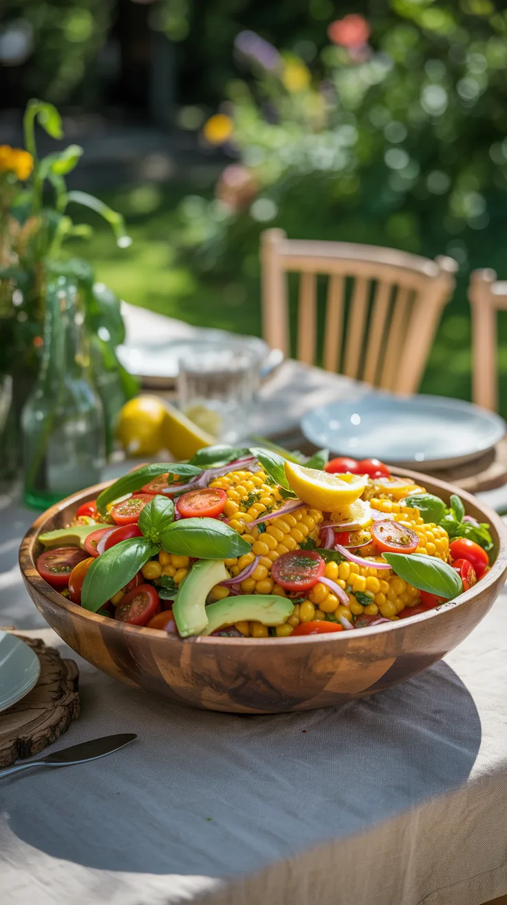 11. Summer Corn and Tomato Salad