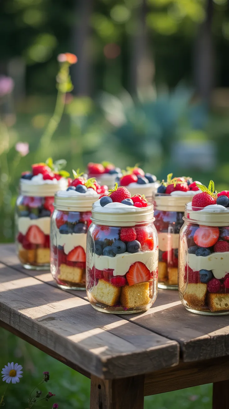 17. Mason Jar Trifles