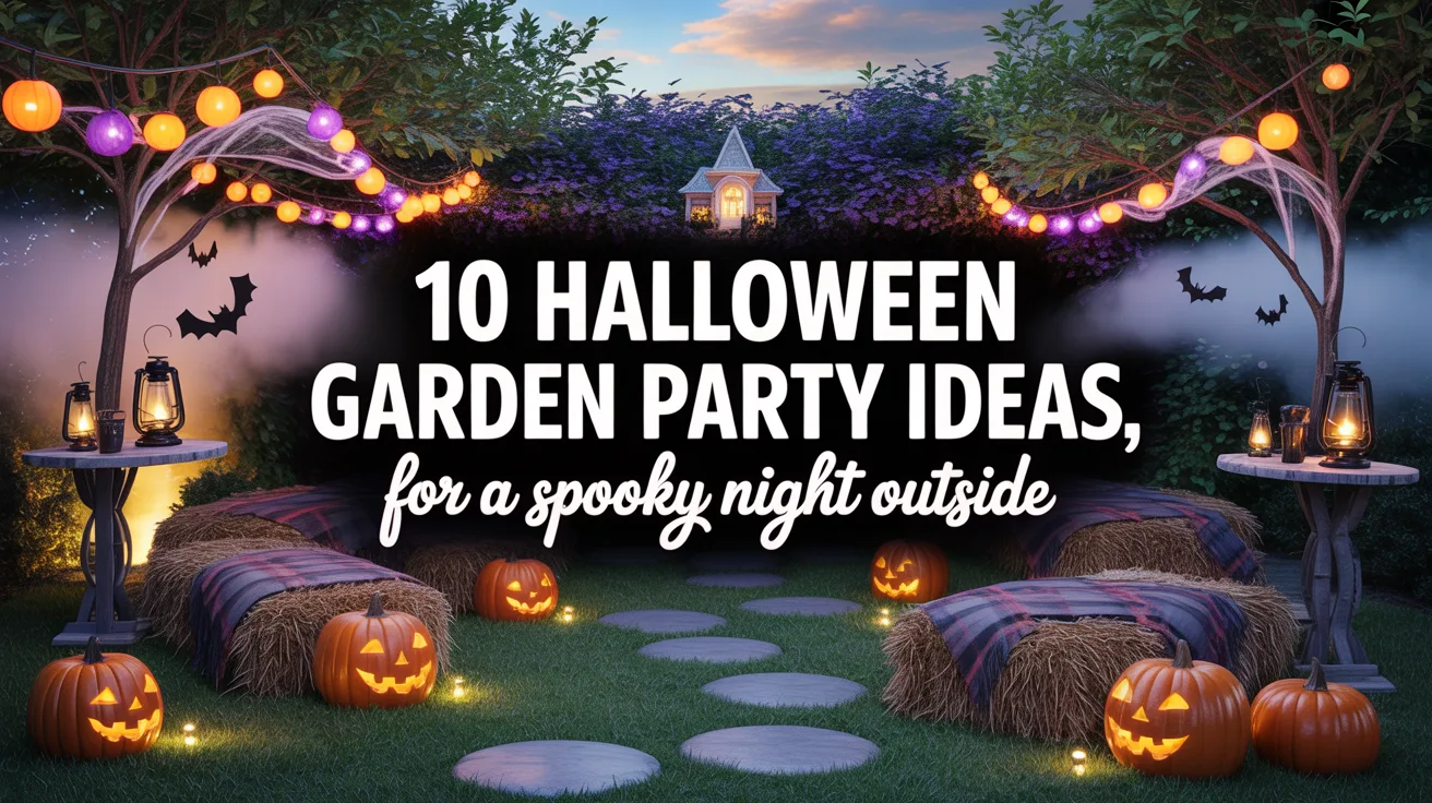 10 Halloween Garden Party Ideas for a Spooky Night Outside hero image