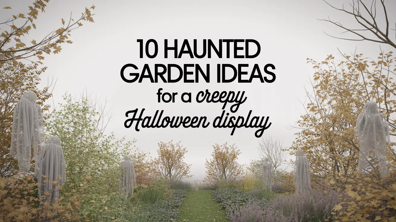 10 Haunted Garden Ideas for a Creepy Halloween Display hero image
