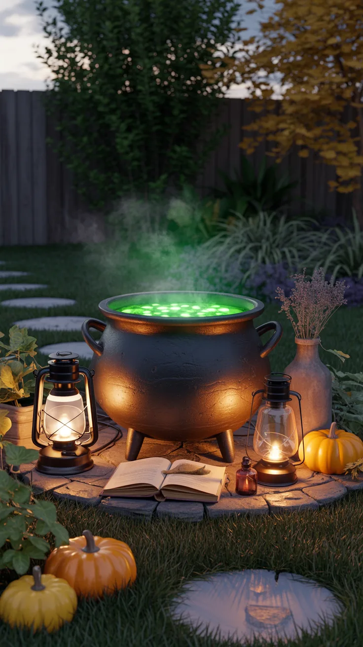 11. Install a Witch's Cauldron Feature