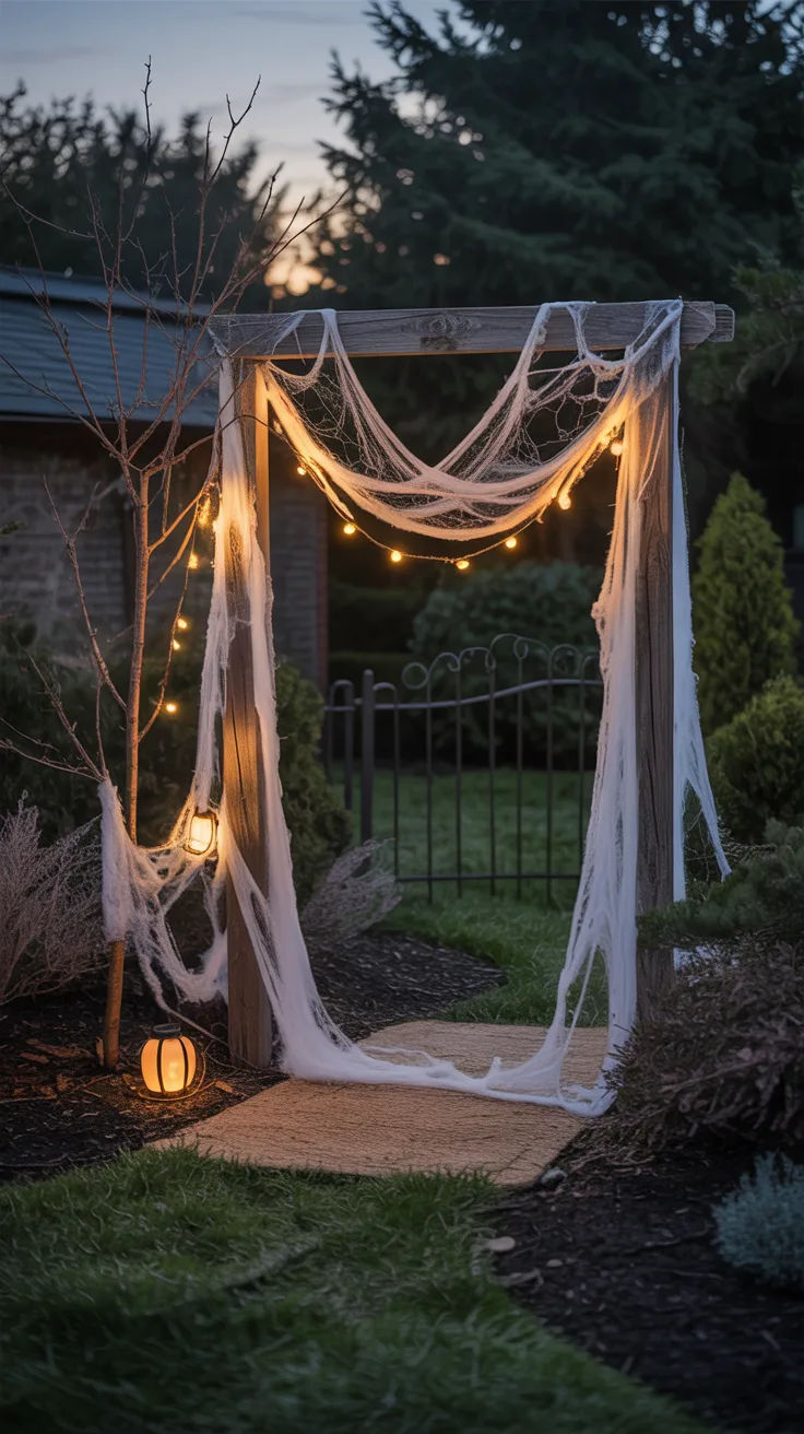 2. Build a Dramatic Haunted Garden Entrance