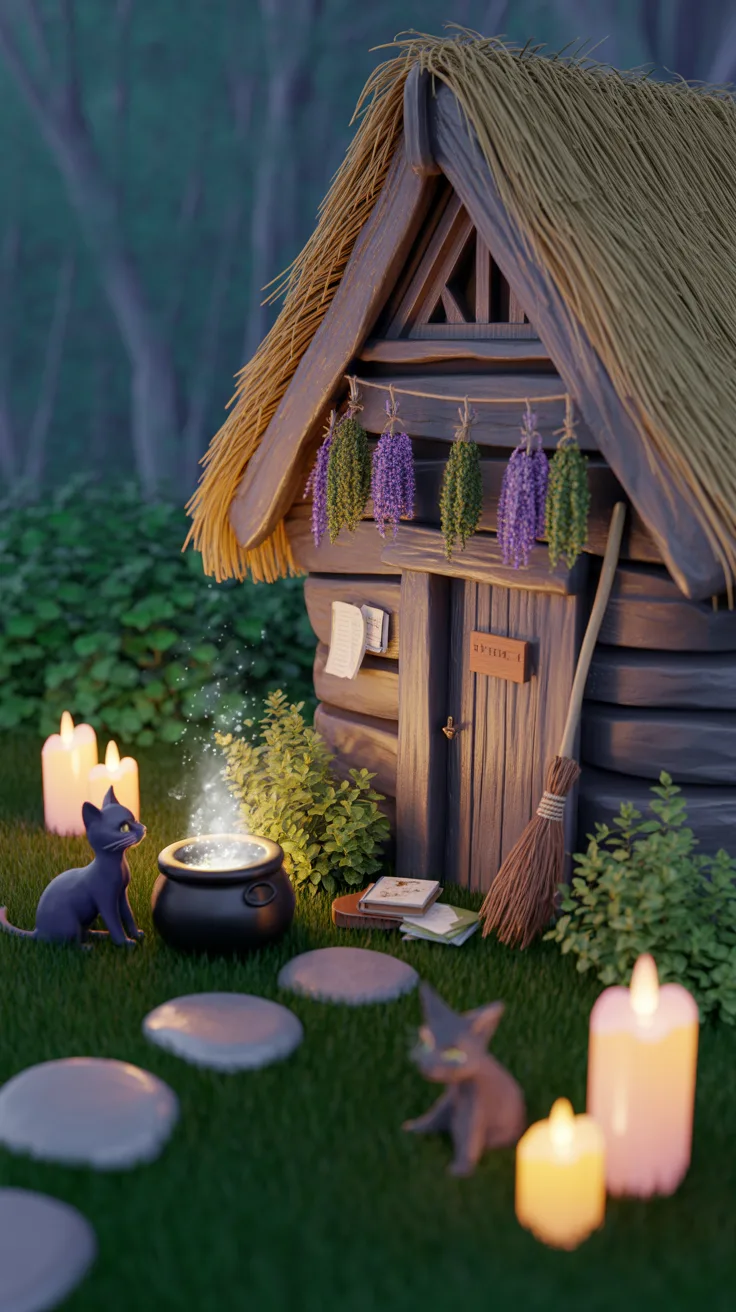 2. Witch's Cottage Garden