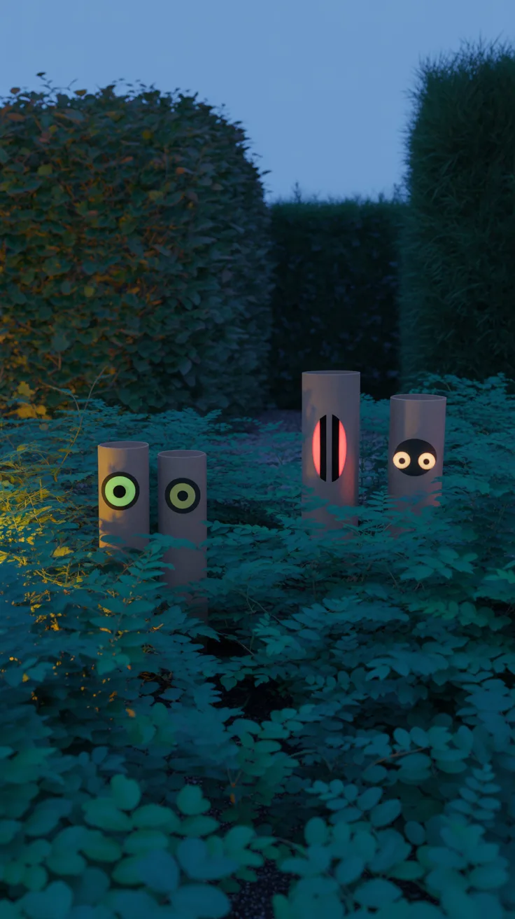 9. Glowing Eyes in the Bushes