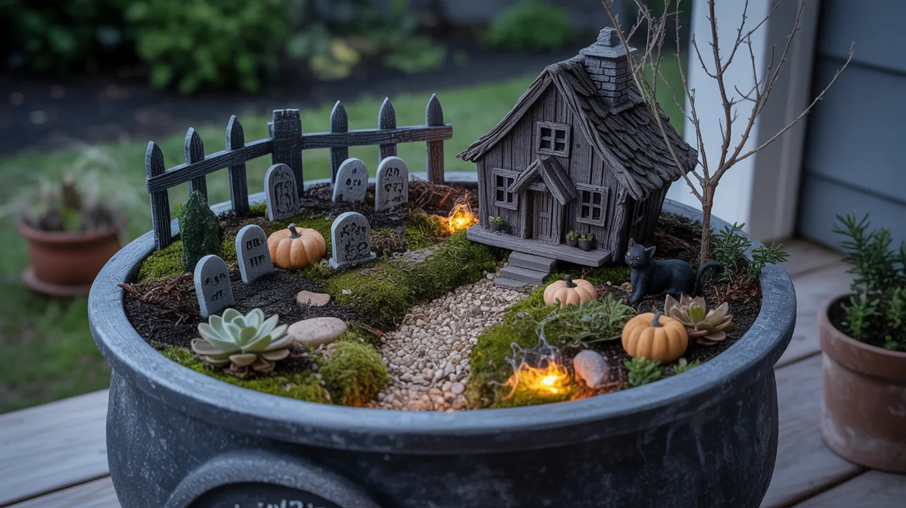 How to Make a DIY Halloween Fairy Garden Step by Step